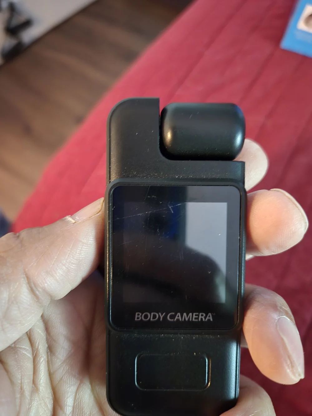Source Unknown Black Clip-On Body Camera NWOT